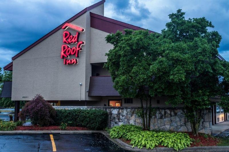 Red Roof Inn Detroit Metro Airport West Belleville Exterior photo